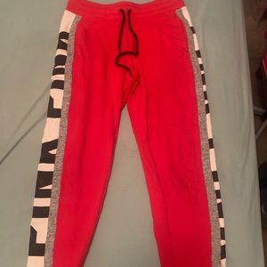 Pink joggers